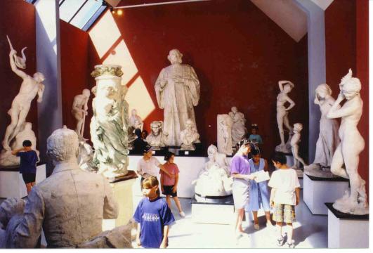 La galerie de sculpture du musée Dubois-Boucher après 1995